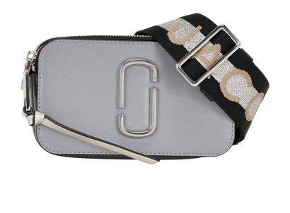 The Snapshot, &pound;180, Handbags, Silver, Leather, Front view